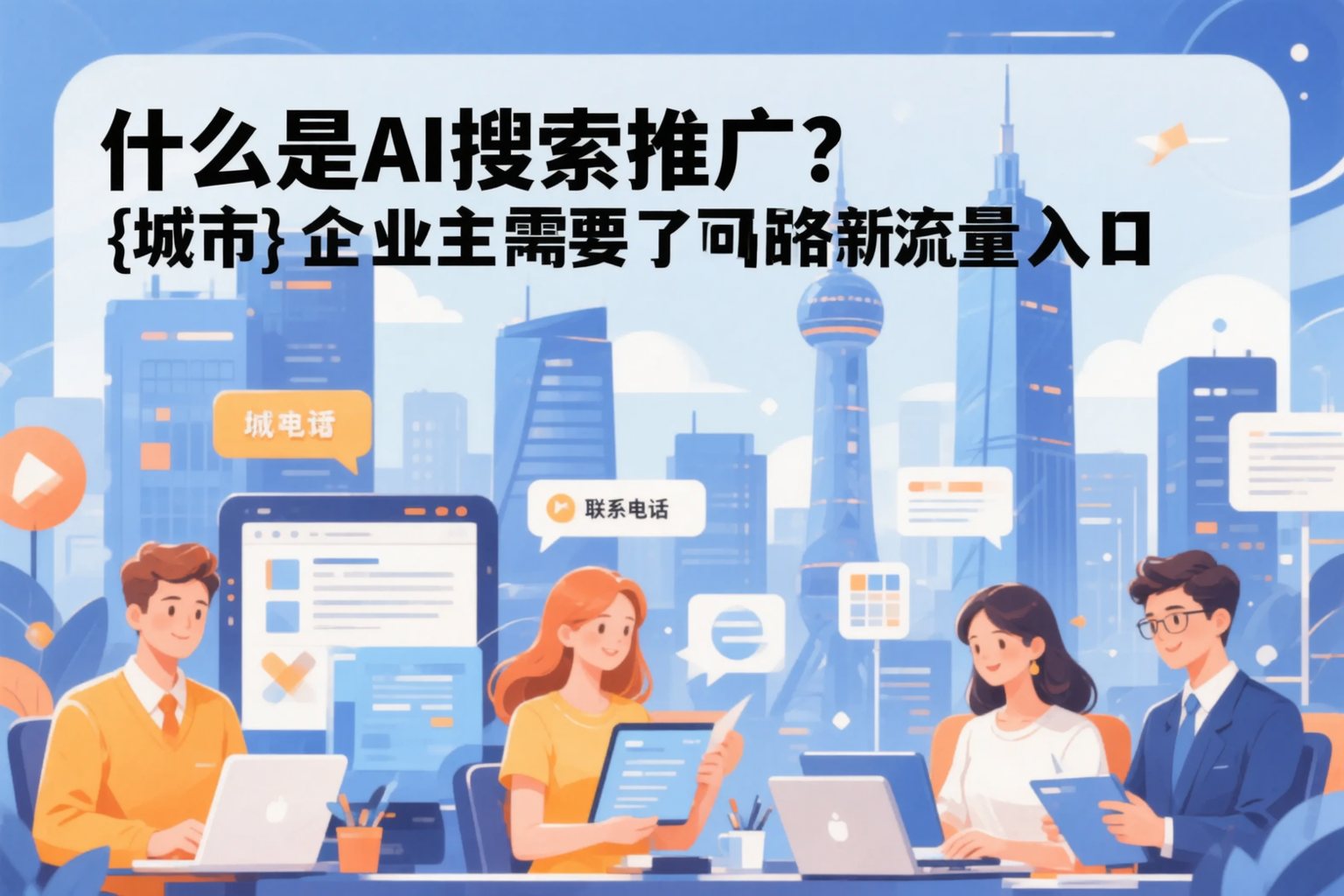 什么是AI搜索推广？济南企业主需要了解的新流量入口