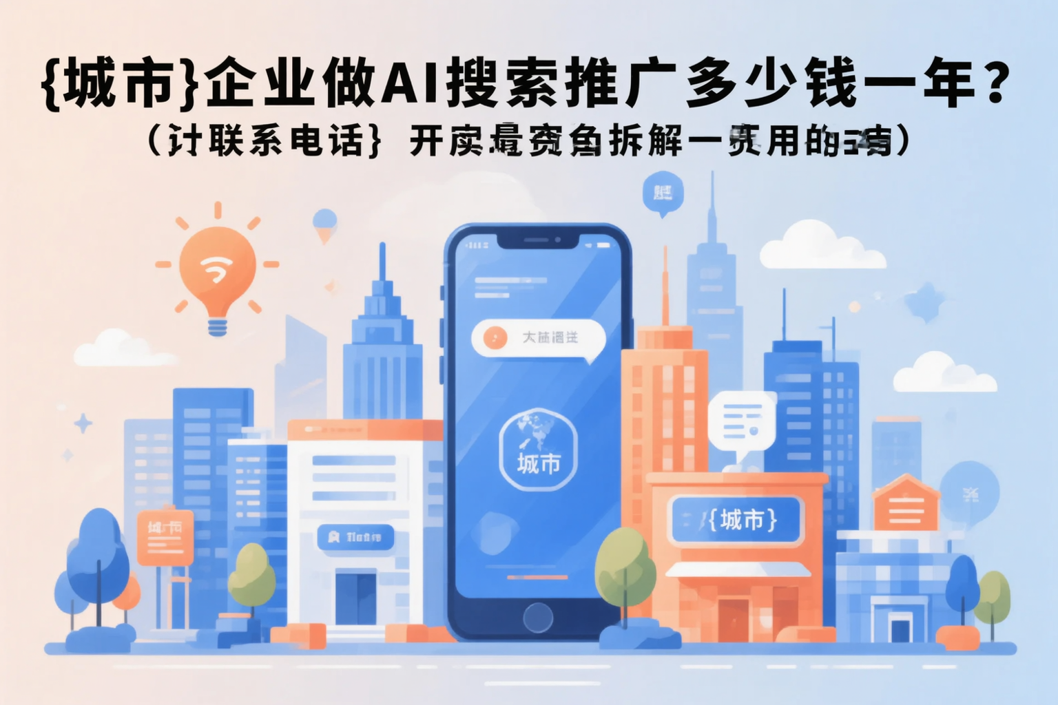 济南企业做AI搜索推广多少钱一年？真实费用拆解