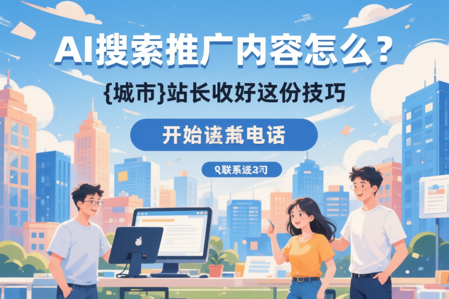 AI搜索推广内容怎么写？济南站长收好这份技巧
