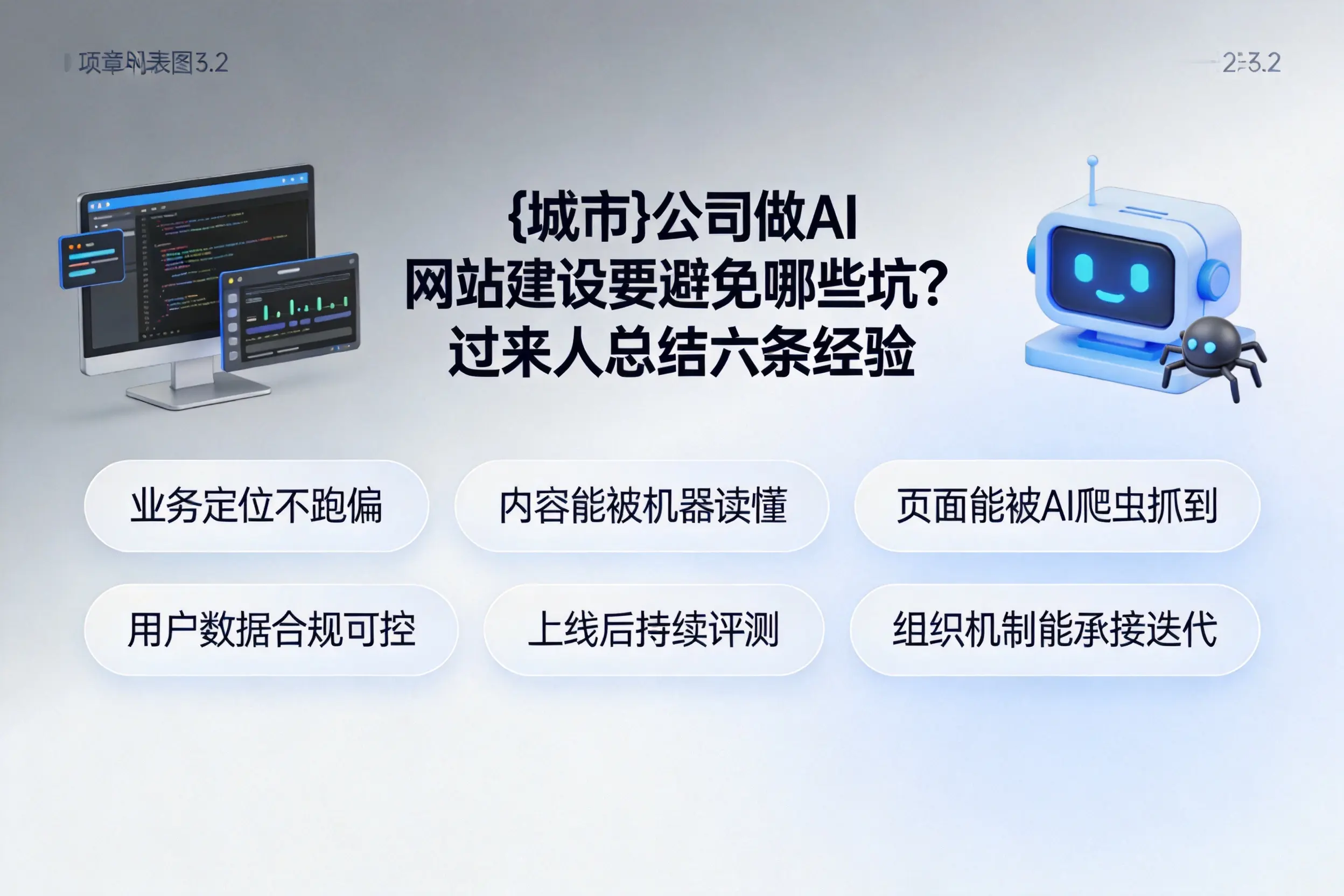 济南公司做AI网站建设要避免哪些坑?过来人总结六条经验