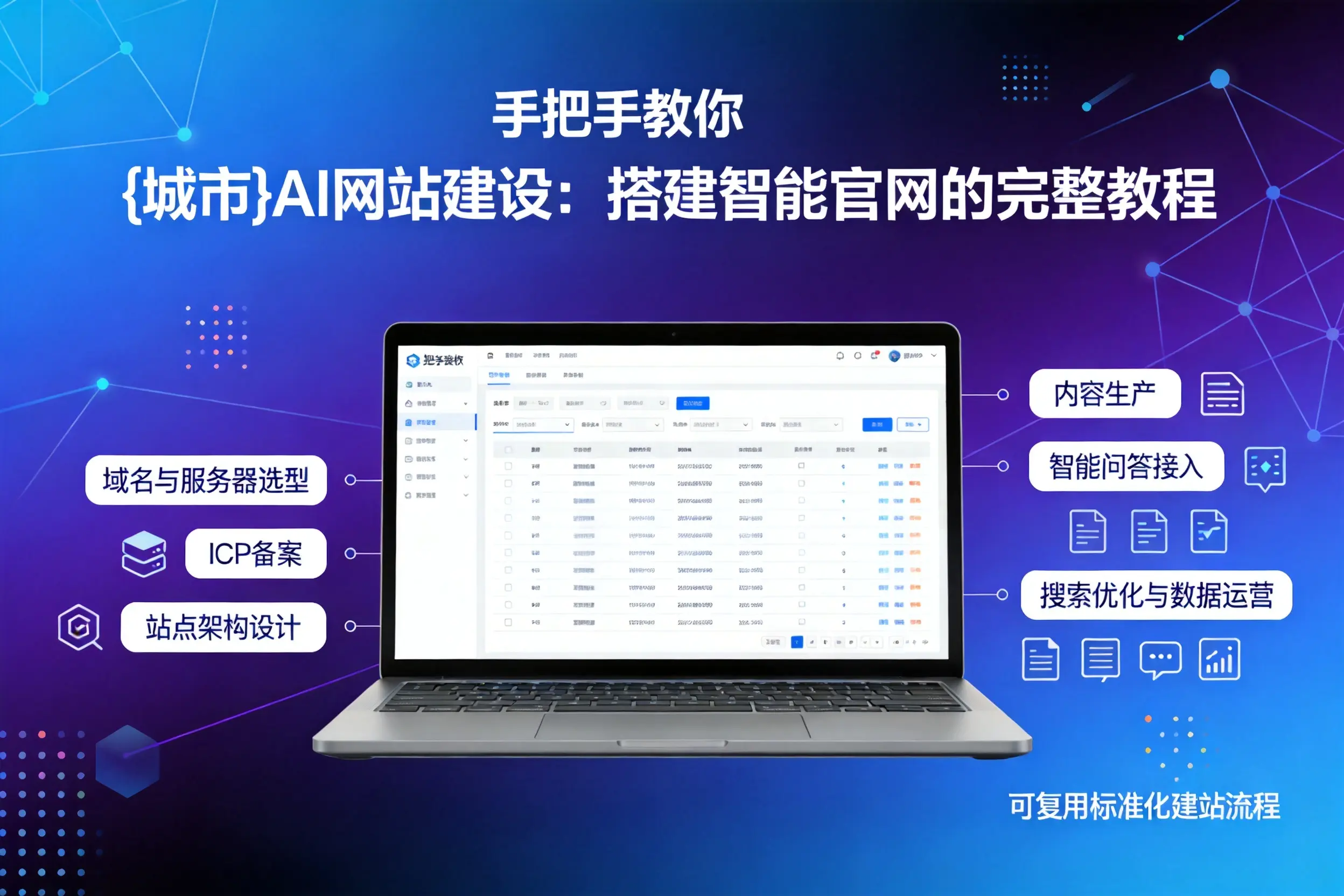 手把手教你济南AI网站建设：搭建智能官网的完整教程
